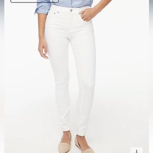 J. Crew White Skinny Jeans